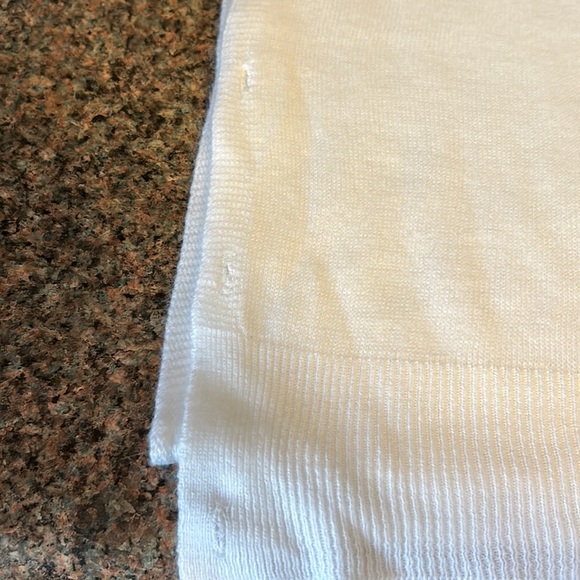 Poncho - very light and super soft!🥰 color Snow White , buttons on both sides - Picture 6 of 12